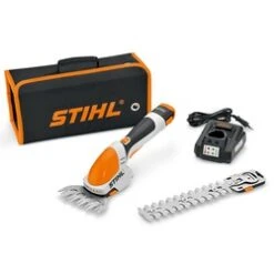 Stihl HSA25 Cordless Hedge Trimmer, Battery Included, Ergonomic Handle
