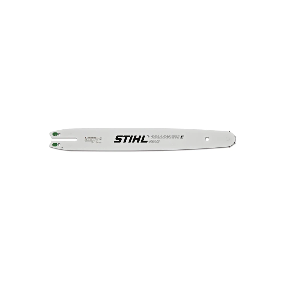 Stihl ROLLOMATIC E 3005 000 3409 Guide Bar, 14 In L Bar, 0.043 In, 1/4 In TPI/Pitch, 72-Drive Link 1 Stihl ROLLOMATIC E 3005 000 3409 Guide Bar, 14 In L Bar, 0.043 In, 1/4 In TPI/Pitch, 72-Drive Link