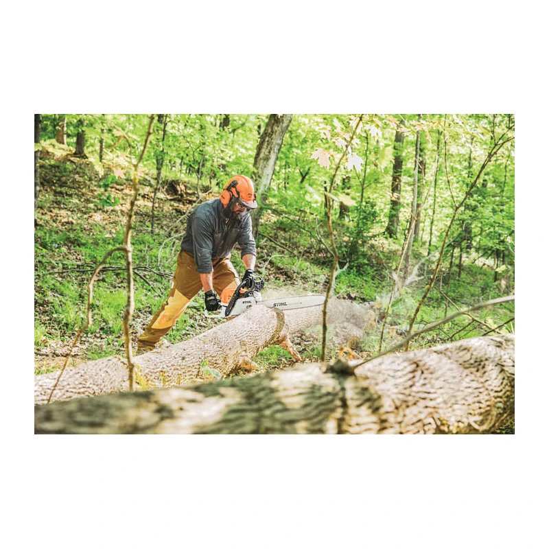 Stihl 1140 200 0591 Chainsaw, Gas, 64.1 Cc Engine Displacement, 2-Stroke Engine, 20 In L Bar, 3/8 In Pitch, RS3 Chain 6 Stihl 1140 200 0591 Chainsaw, Gas, 64.1 Cc Engine Displacement, 2-Stroke Engine, 20 In L Bar, 3/8 In Pitch, RS3 Chain - Image 6