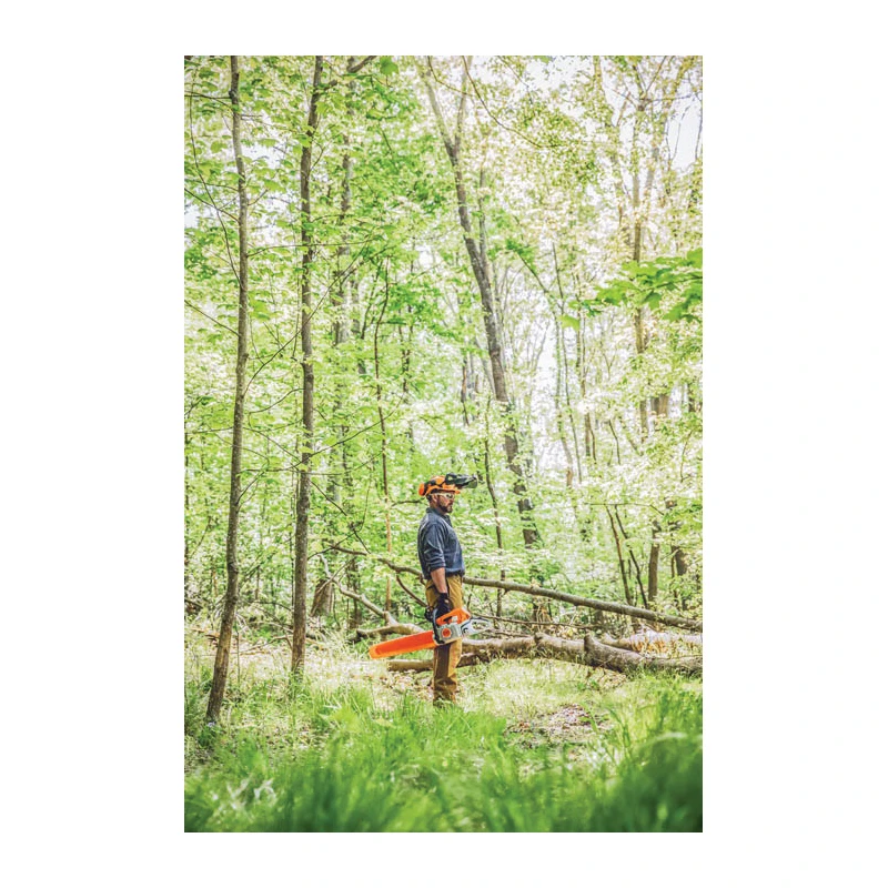 Stihl 1140 200 0591 Chainsaw, Gas, 64.1 Cc Engine Displacement, 2-Stroke Engine, 20 In L Bar, 3/8 In Pitch, RS3 Chain 5 Stihl 1140 200 0591 Chainsaw, Gas, 64.1 Cc Engine Displacement, 2-Stroke Engine, 20 In L Bar, 3/8 In Pitch, RS3 Chain - Image 5