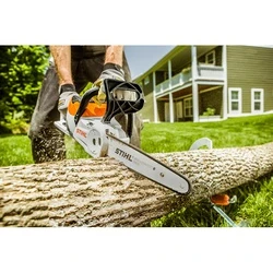 Stihl 1254 011 5881 Battery-Powered Chainsaw, Battery Included, 4 In Cutting Capacity, 10 To 12 In L Bar, 1/4 In Pitch 4 Stihl 1254 011 5881 Battery-Powered Chainsaw, Battery Included, 4 In Cutting Capacity, 10 To 12 In L Bar, 1/4 In Pitch - Image 4