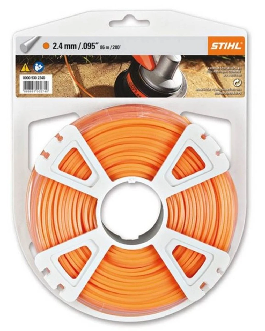 Stihl Trimmer Line .095 280ft - 0000 930 2340 1 Stihl Trimmer Line .095 280ft - 0000 930 2340