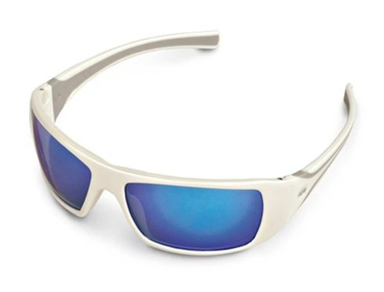 Stihl White Ice Glasses With Blue Mirror Lens 1 Stihl White Ice Glasses With Blue Mirror Lens
