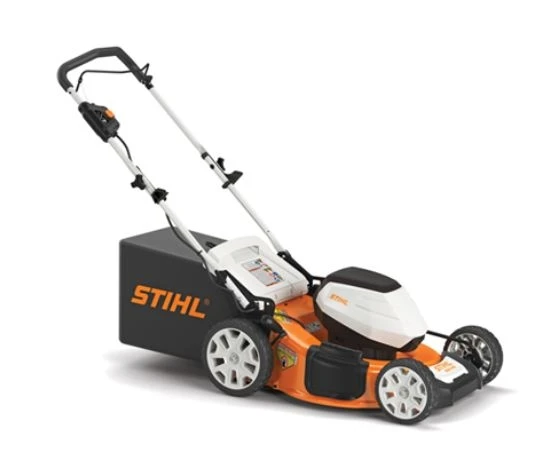 Stihl 19" Cordless Battery-Powered Walk-Behind Mower 1 Stihl 19" Cordless Battery-Powered Walk-Behind Mower