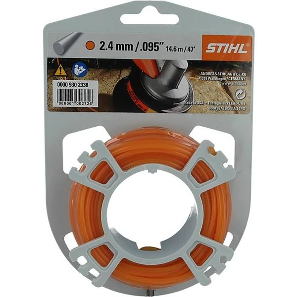 Stihl Round Mowing Line 2.4mm X 14.6m 1 Stihl Round Mowing Line 2.4mm X 14.6m