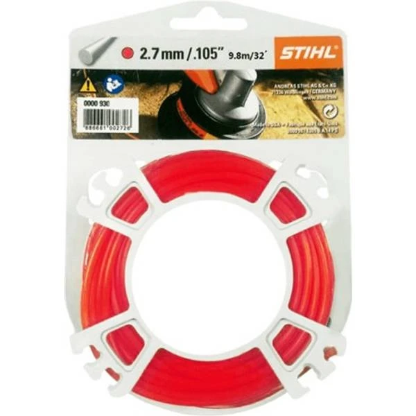 Stihl Round Mowing Line 2.7mm X 9.8m 1 Stihl Round Mowing Line 2.7mm X 9.8m